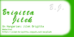 brigitta jilek business card